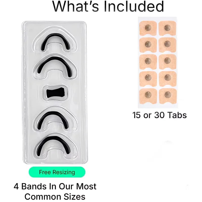 Magnetic Nasal Strips - Anti-Snoring Aid
